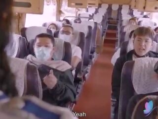 Vuxen filma tour tåg med bystiga asiatiskapojke fint kvinna original- kinesiska av kön med engelska sub